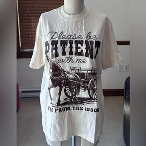 Comfort Colors Cream Graphic Tee